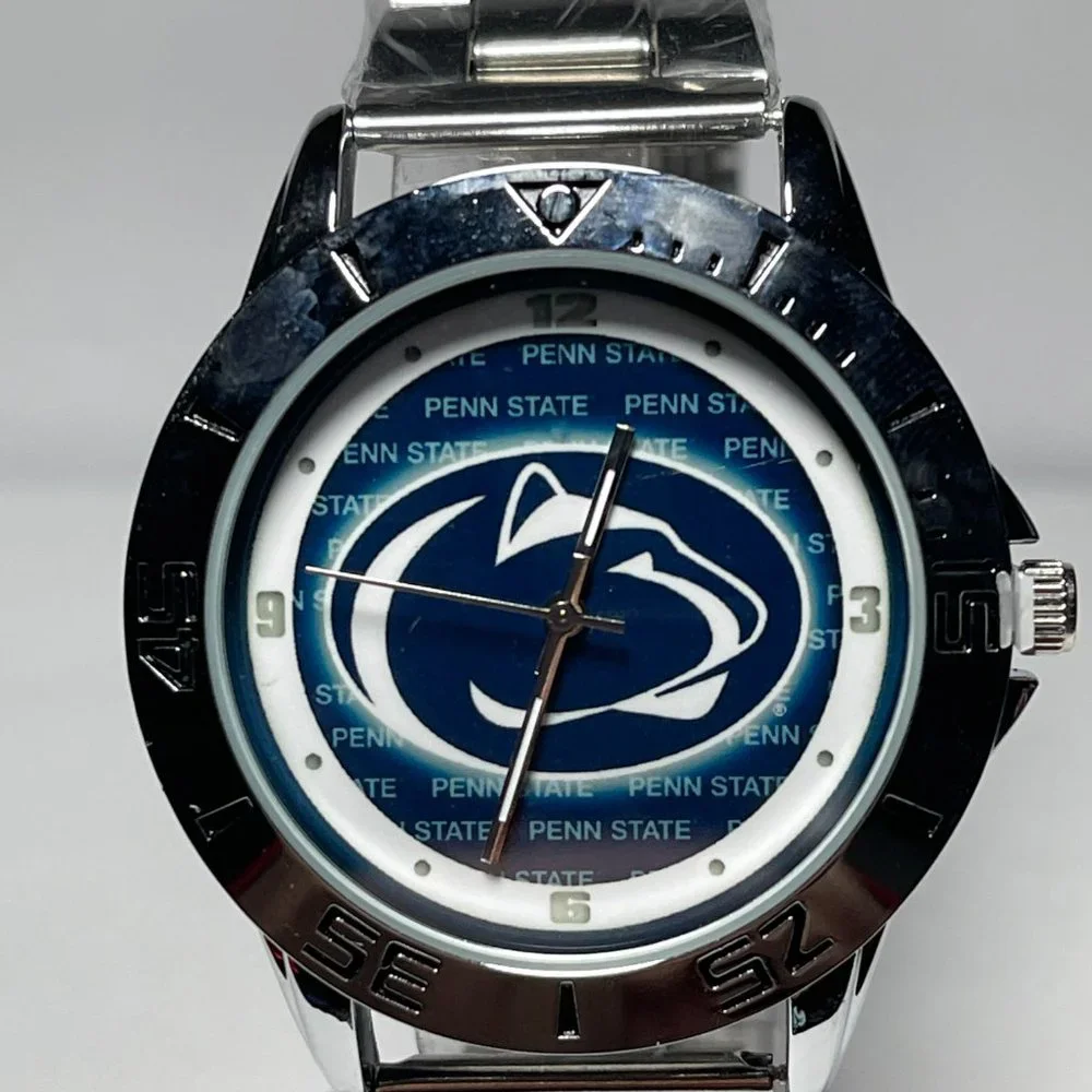Penn State Nittany Lions NCAA Stainless Steel Men's Watch NEW!!